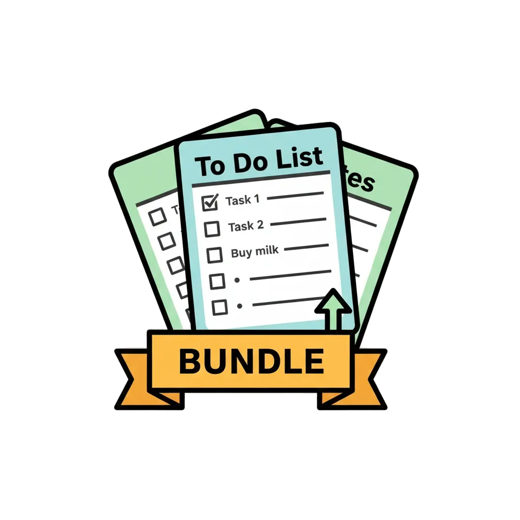 To Do List Bundle