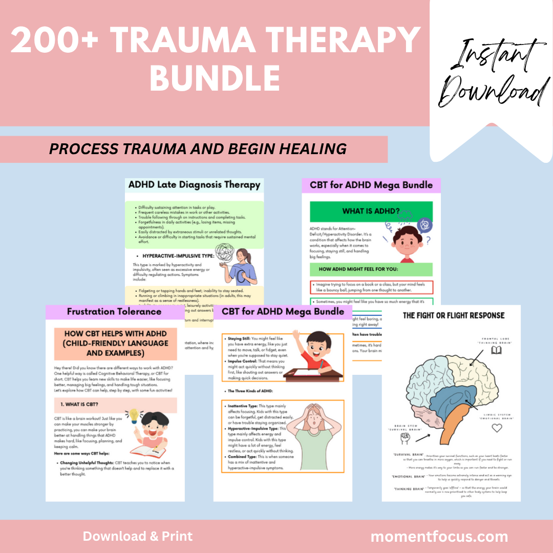 200+ Trauma Therapy Bundle