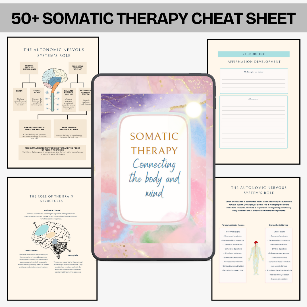 50+ Somatic Therapy Workbook