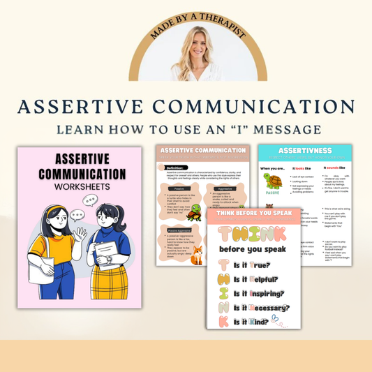 Assertive communication worksheet