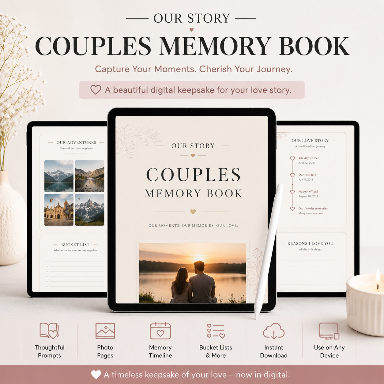 Our Story — Couples Memory Book