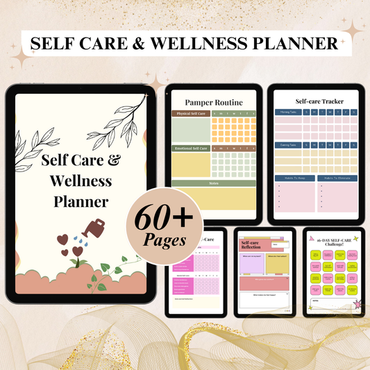 Self-care & Wellness Planner (FREE TODAY)