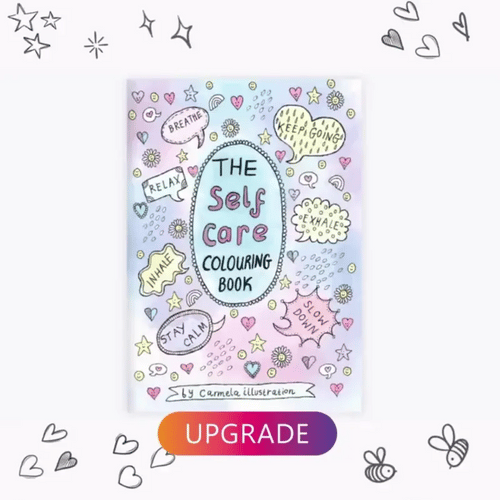 Upgrade to Self Care Coloring Book