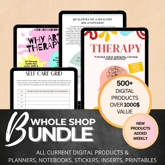 Therapy workbook All Access Pass