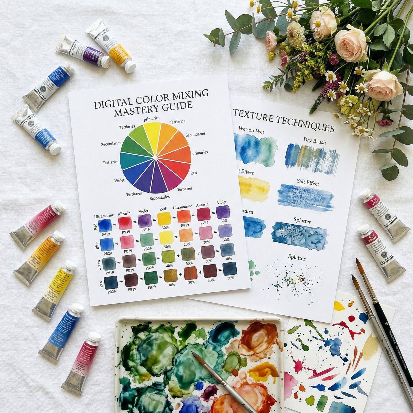 Color Mixing Mastery Pack
