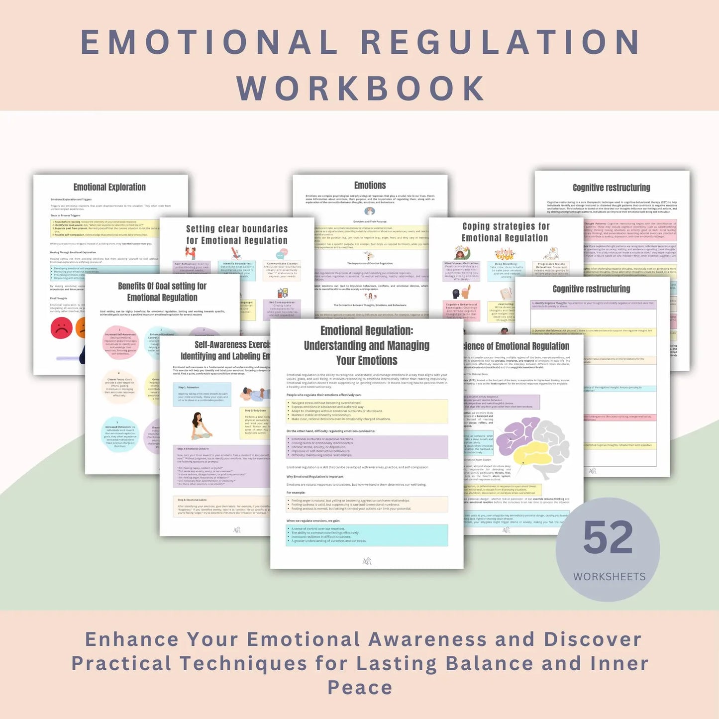 Emotional Regulation Workbook